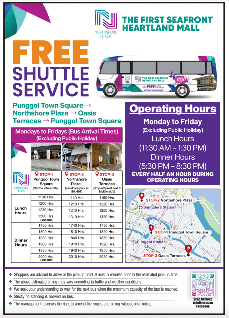 Northshore Plaza Free Shuttle Bus Service