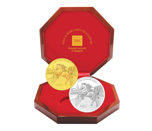 2026 Year of the Horse Chinese Almanac Coins: A Majestic Tribute to Punggol’s Riverine Heritage