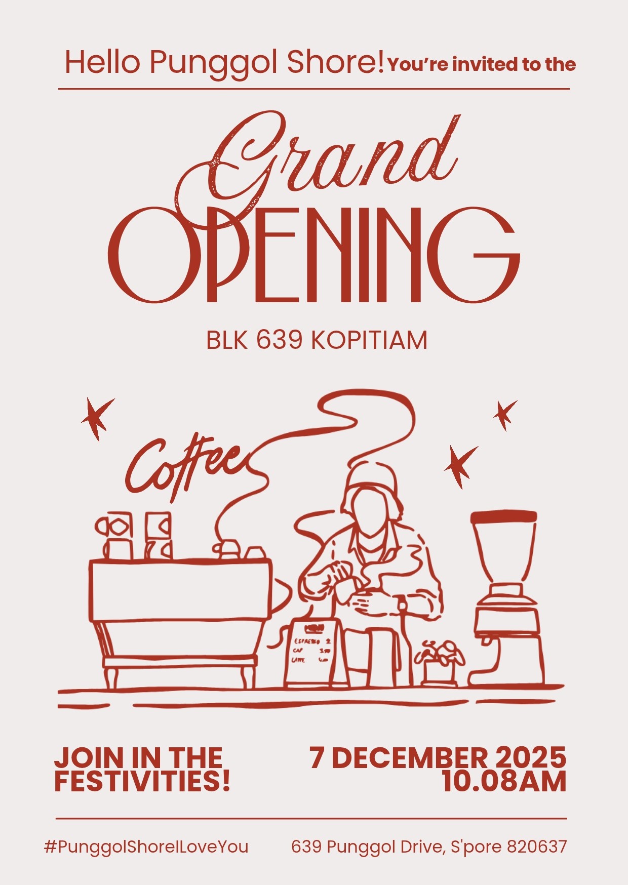 Welcome back to Block 639 Kopitiam!
