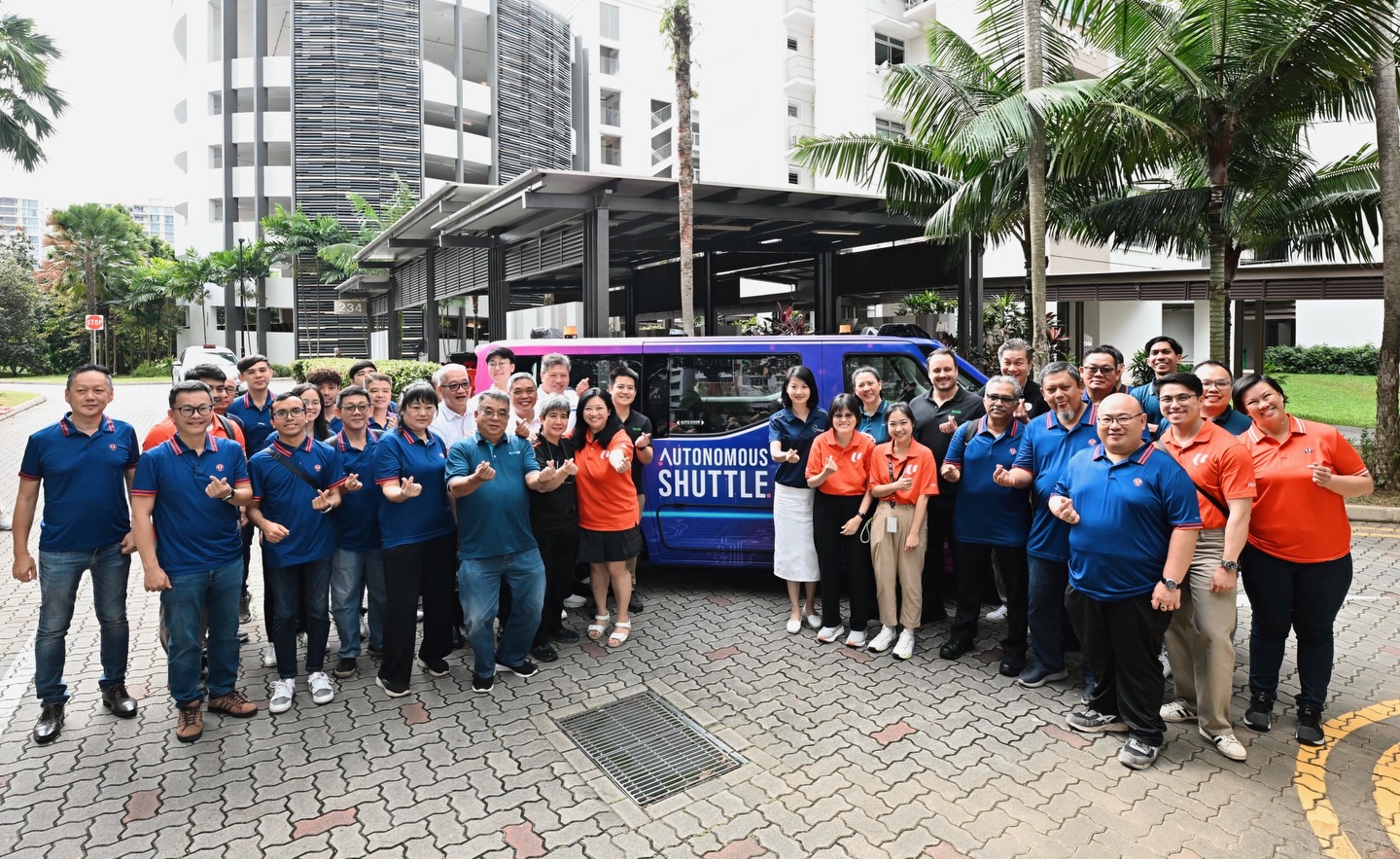 Punggol Autonomous Shuttle Service Prepares for Community and Public Rides